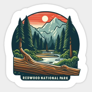 Redwood National Park Sticker